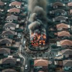 近隣住民の安心をサポート: ドローンで火災被害の速報と評価